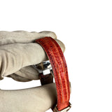 Cartier Must De 21 Red Leather Strap