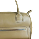 Hogan Brown Leather Boston