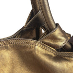 Loewe Vintage Metallic Brown Nappa Aire Hobo Tote Bag