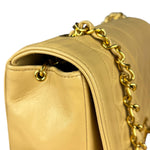 Chanel Beige CC Leather Diana Flap Bag '92