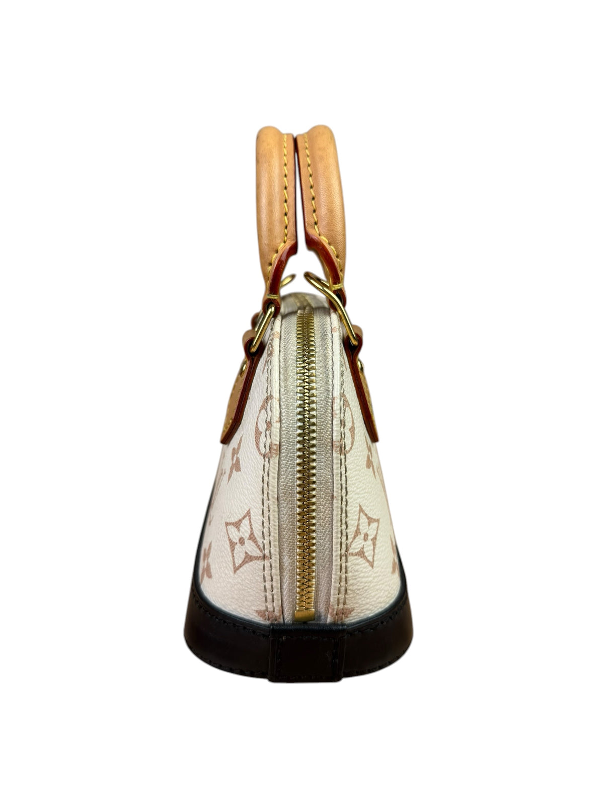 Louis Vuitton Off-White/Black Monogram Dune Nano Alma Two-Way Bag