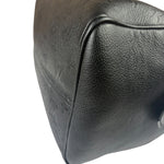 Louis Vuitton Black Monogram Bandouliere NM Empreinte Noir Speedy 30