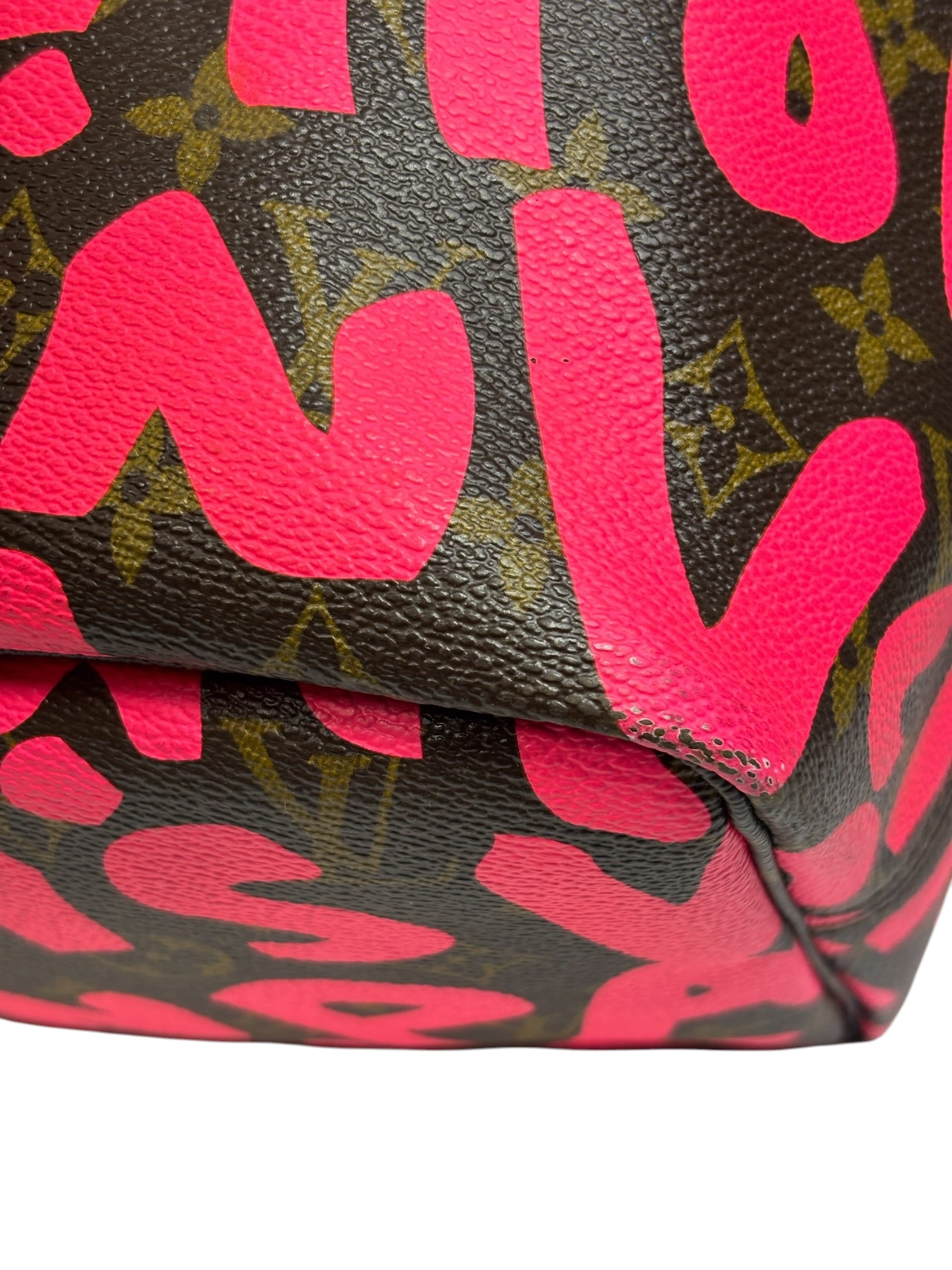 Louis Vuitton x Stephen Sprouse Graffiti Pink/Brown Monogram Neverfull GM