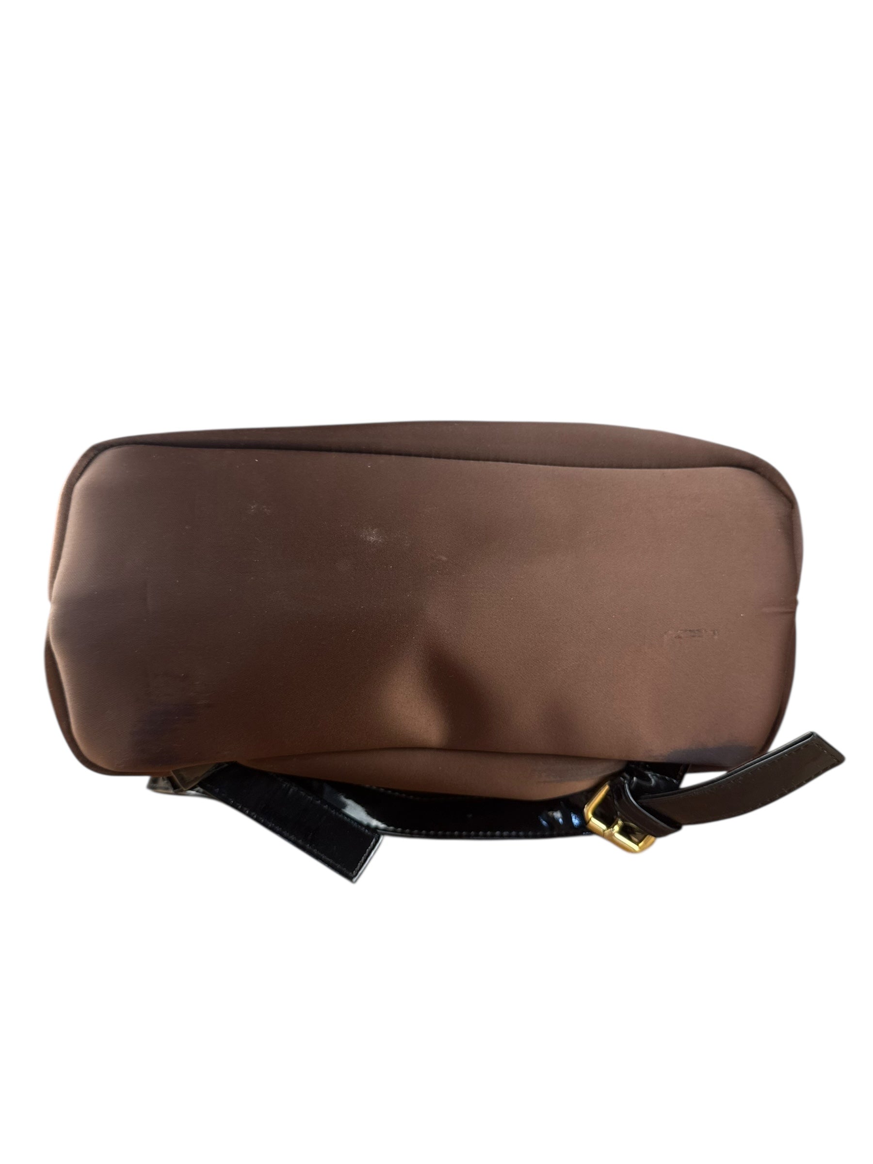 Balenciaga Vintage Brown Nylon Mini Backpack