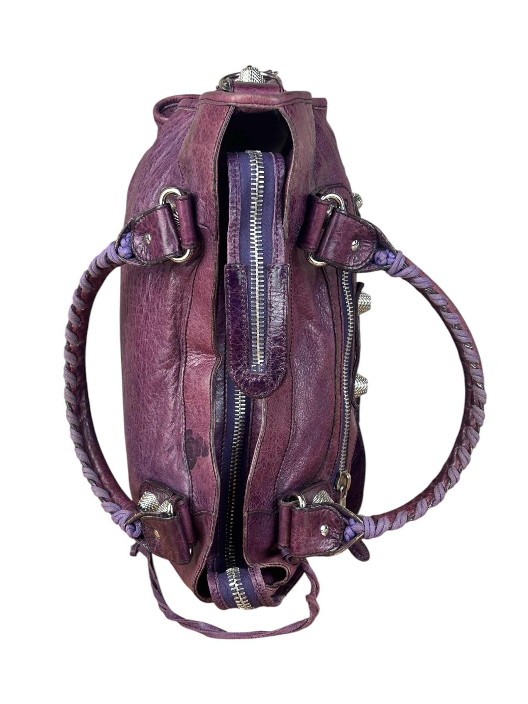 Balenciaga Purple City Bag