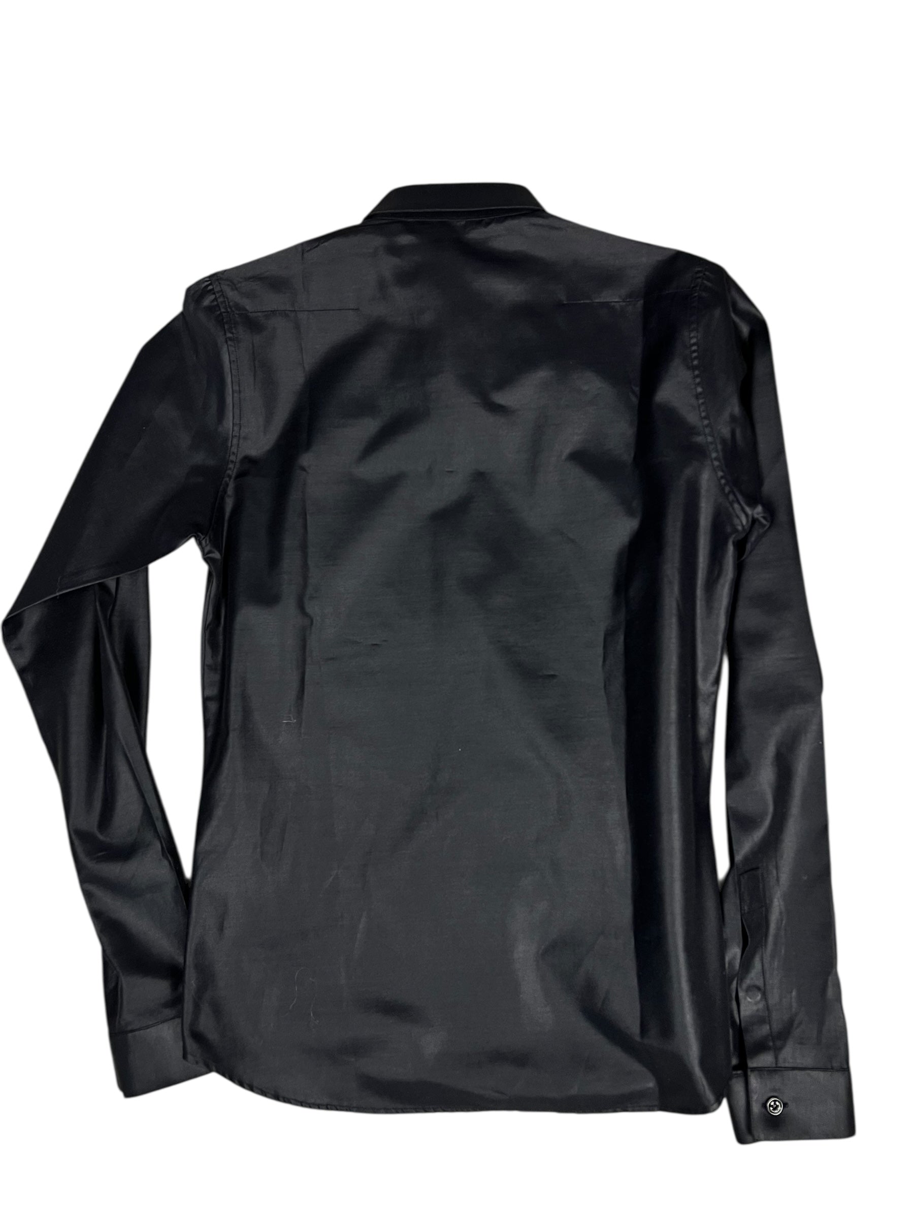 Christian Dior Bee Black Polyester Button-Up Shirt