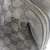 Gucci Black GG Canvas Monogram Hand Bag