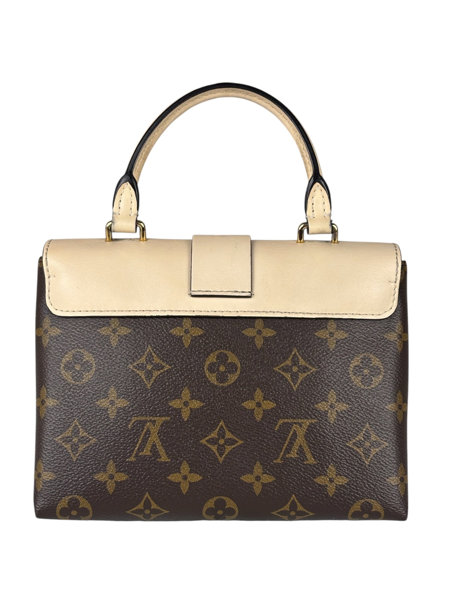 Louis Vuitton Monogram Locky BB Handbag Cream/Brown