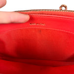 Chanel 2019 Caviar Quilted CC Filigree Clutch on Chain