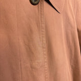 Burberry Vintage Light Mauve Trench Coat
