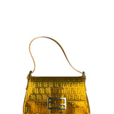 Fendi Metallic FF Mini Mamma Baguette