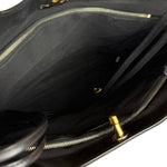 Chanel 31 Black Leather Quilted Shopping Clutch Shoulder Bag 2018