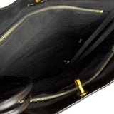 Chanel 31 Black Leather Quilted Shopping Clutch Shoulder Bag 2018