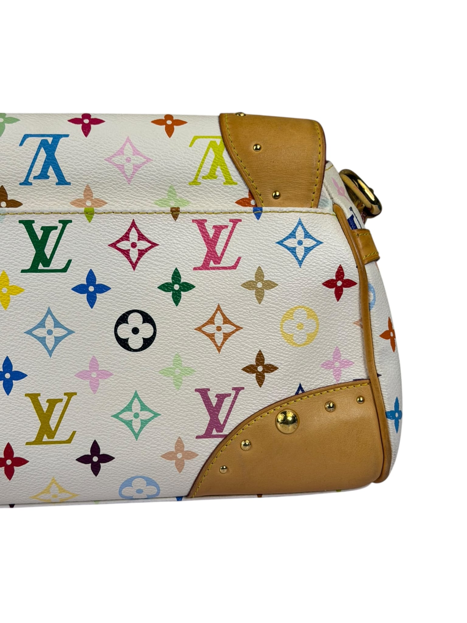 Louis Vuitton x Takashi Murakami Multicolore Monogram Beverly PM