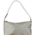 Fendi Vintage Zucchino FF Logo Shoulder Bag