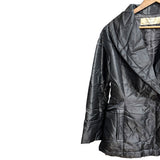 Karl Lagerfeld Shiny Black Jacket