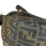 Fendi Vintage Zucca FF Baguette Shoulder Bag