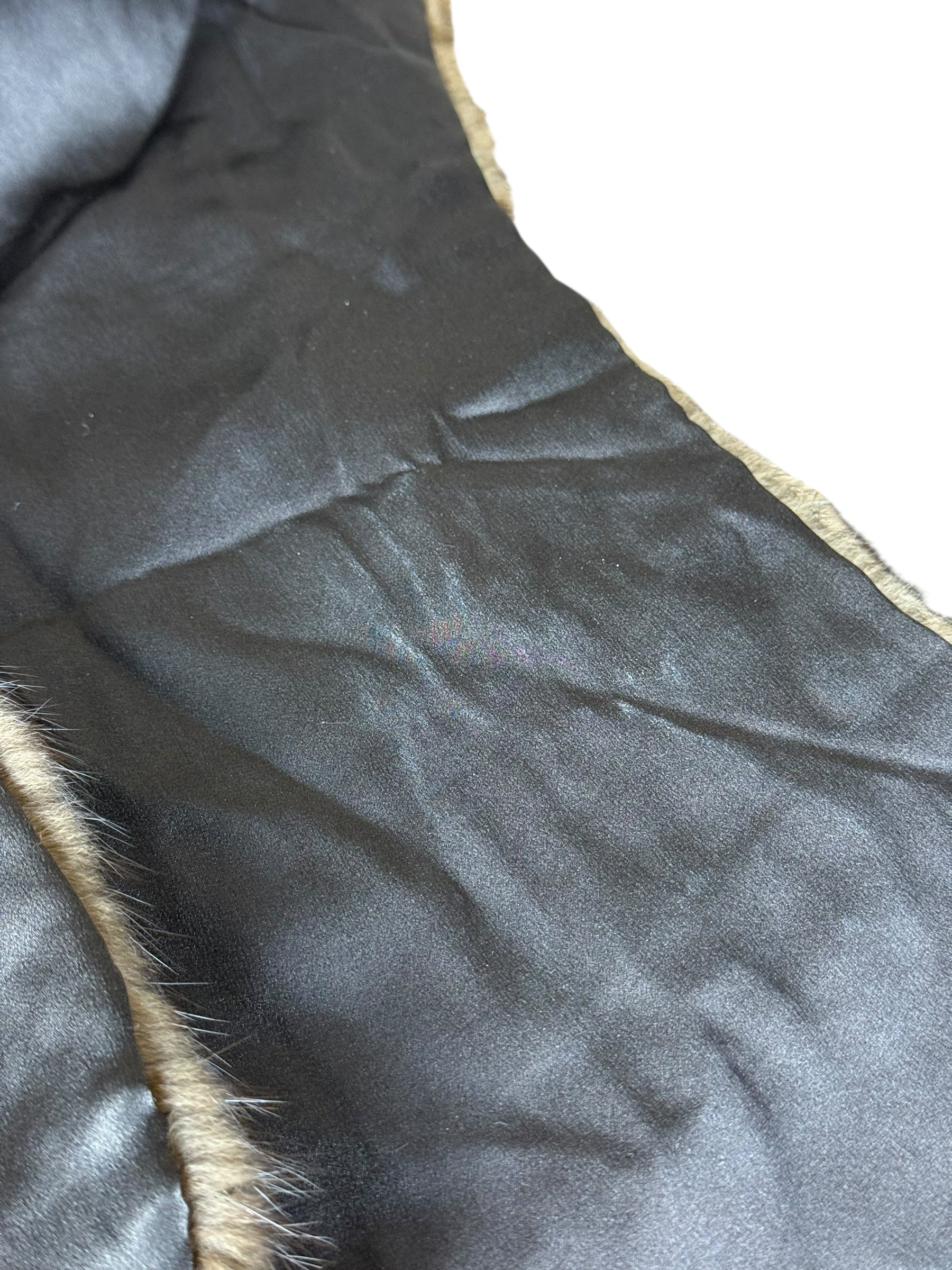 Mitsukoshi Vintage Brown Fur Shawl