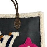 Louis Vuitton OnTheGo Black Leather 2020 Teddy Collection