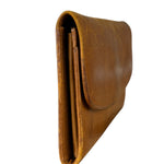 Coach Vintage Brown Leather Long Wallet