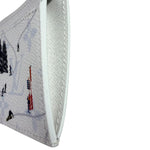 Louis Vuitton White Leather Ski Double Card Holder