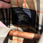 Burberry Long Button-Up Trench Coat
