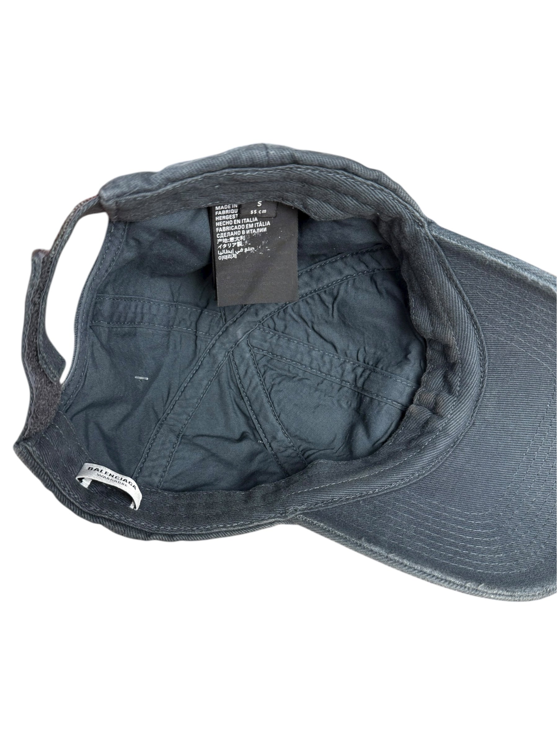 Balenciaga Black Ball Cap