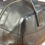Chanel Black Chocolate Bar Bowling Hand Bag - 2003