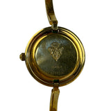 Gucci Interchangeable Bezel Watch Gold Plated Bangle
