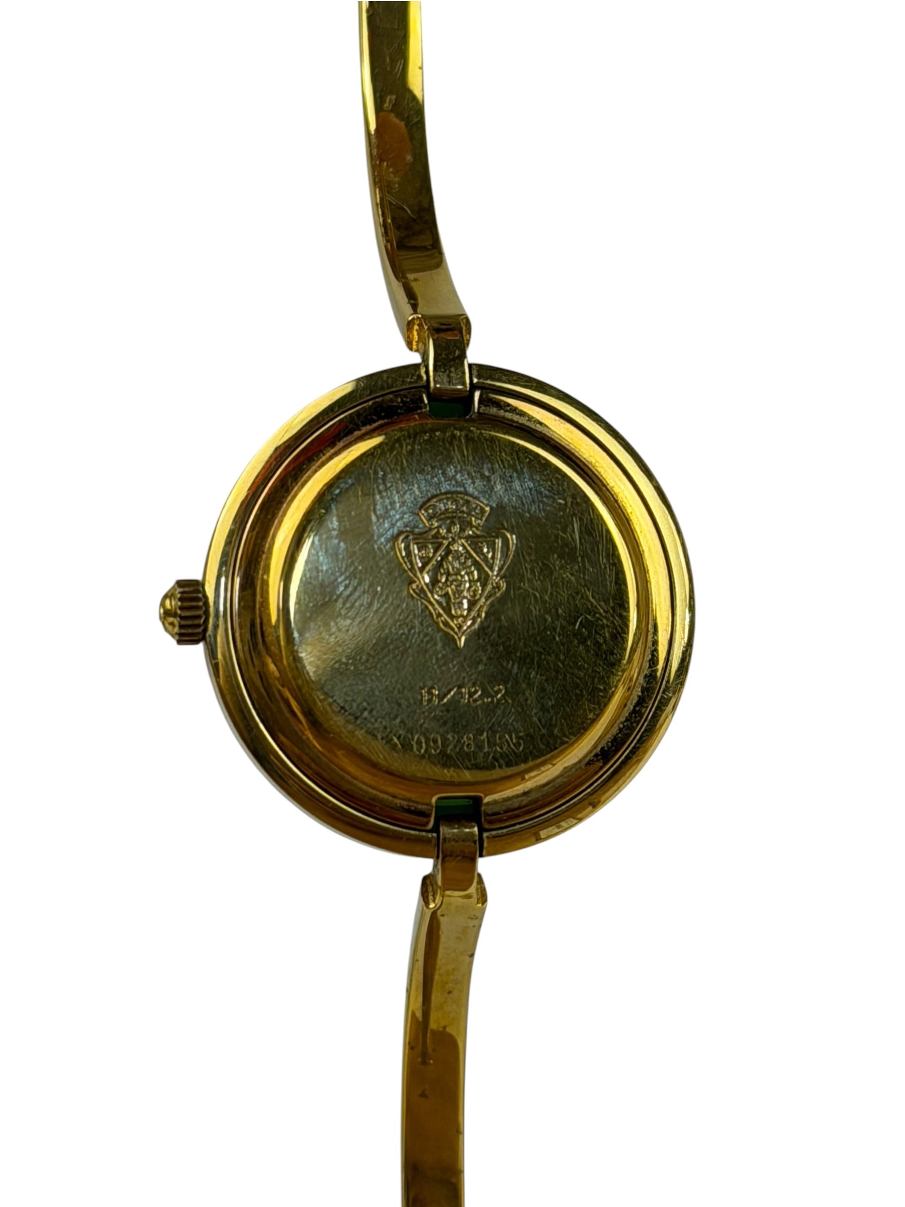 Gucci Interchangeable Bezel Watch Gold Plated Bangle