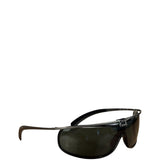 Salvatore Ferragamo Coveted Rimless Shield Masks Sunglasses