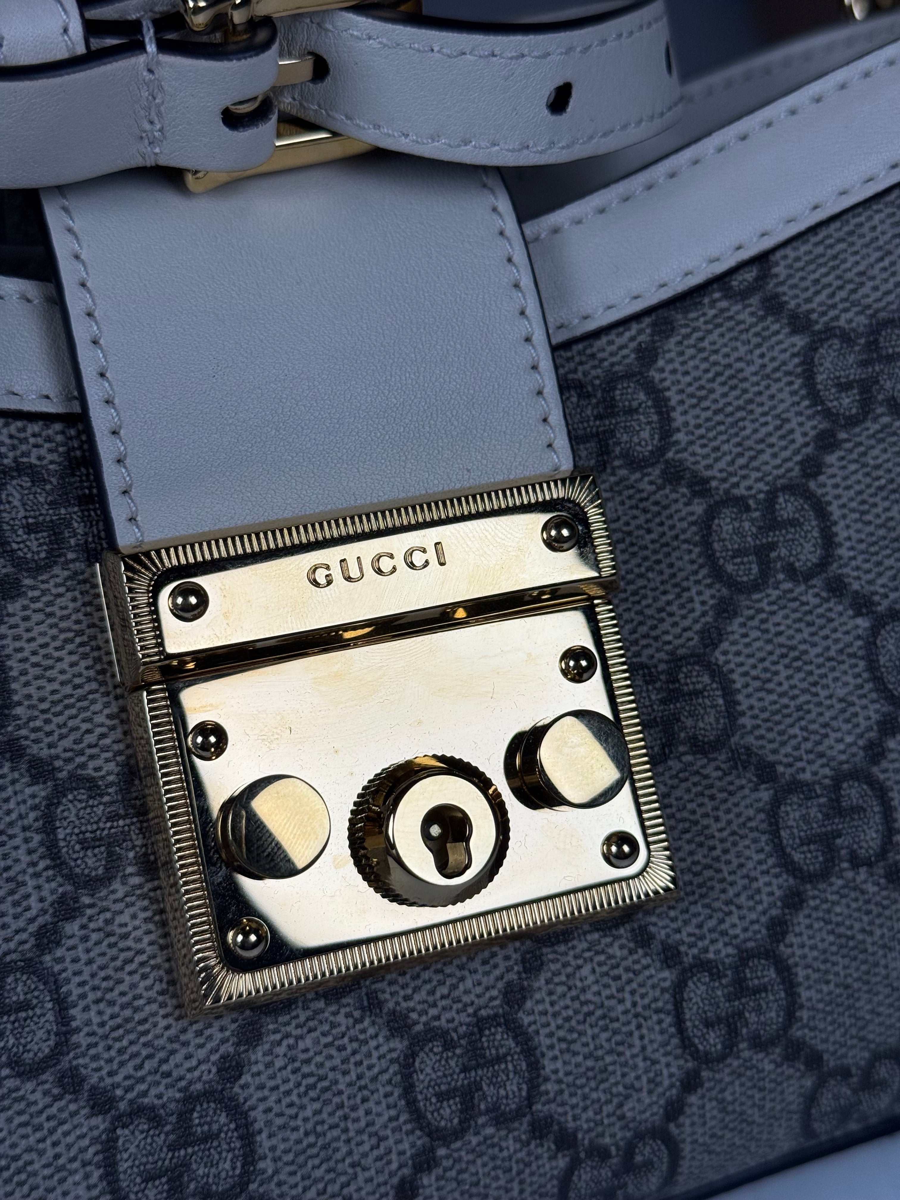 Gucci Supreme Padlock Shoulder Bag