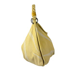 Bottega Veneta Yellow Calfskin Fortune Cookie Hobo