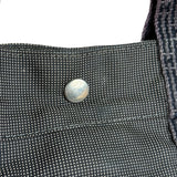 Hermes Herline Grey M Canvas Tote