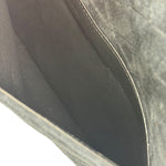 YSL Bicolor Quilted-Suede Shearling Gaby Shoulder Bag