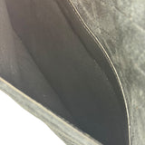 YSL Bicolor Quilted-Suede Shearling Gaby Shoulder Bag