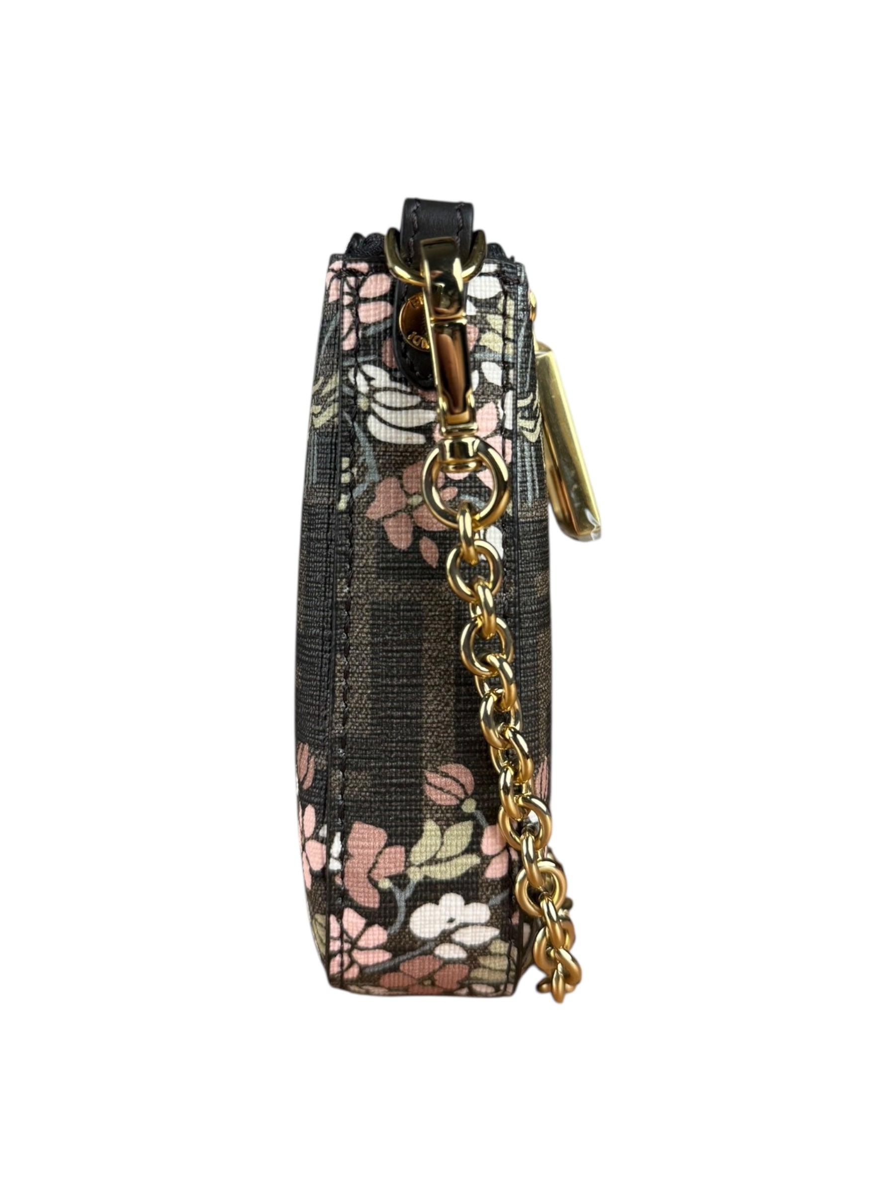 Fendi Floral FF Chain Pochette
