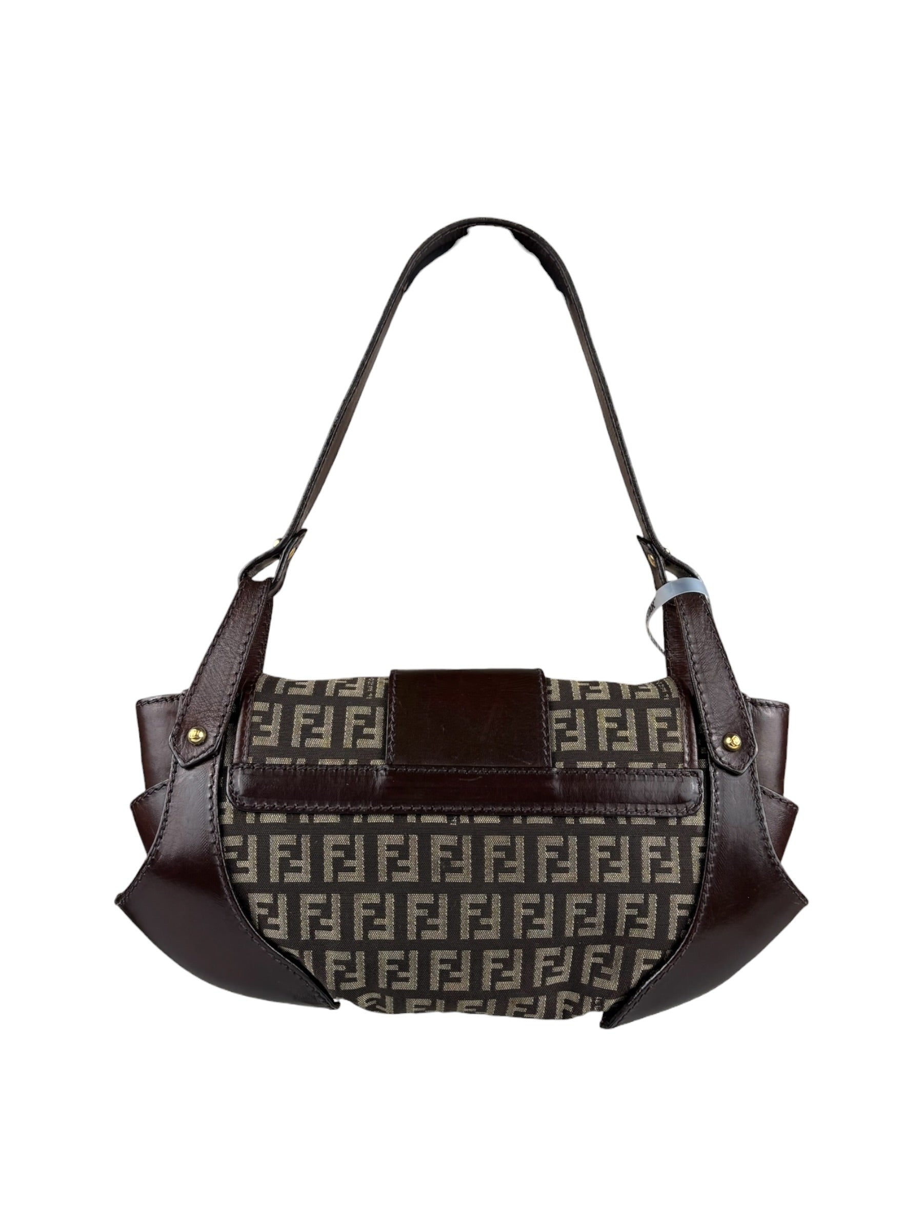 Fendi Vintage Zucchino Borsa Tuc Compilation Shoulder Bag