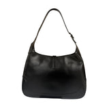 Gucci Black Leather Jackie Hobo Bag