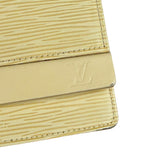 Louis Vuitton Vintage Yellow Epi Biarritz Shoulder Bag