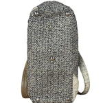 Chanel Grey Tweed Cambon Line Tote Bag 2004