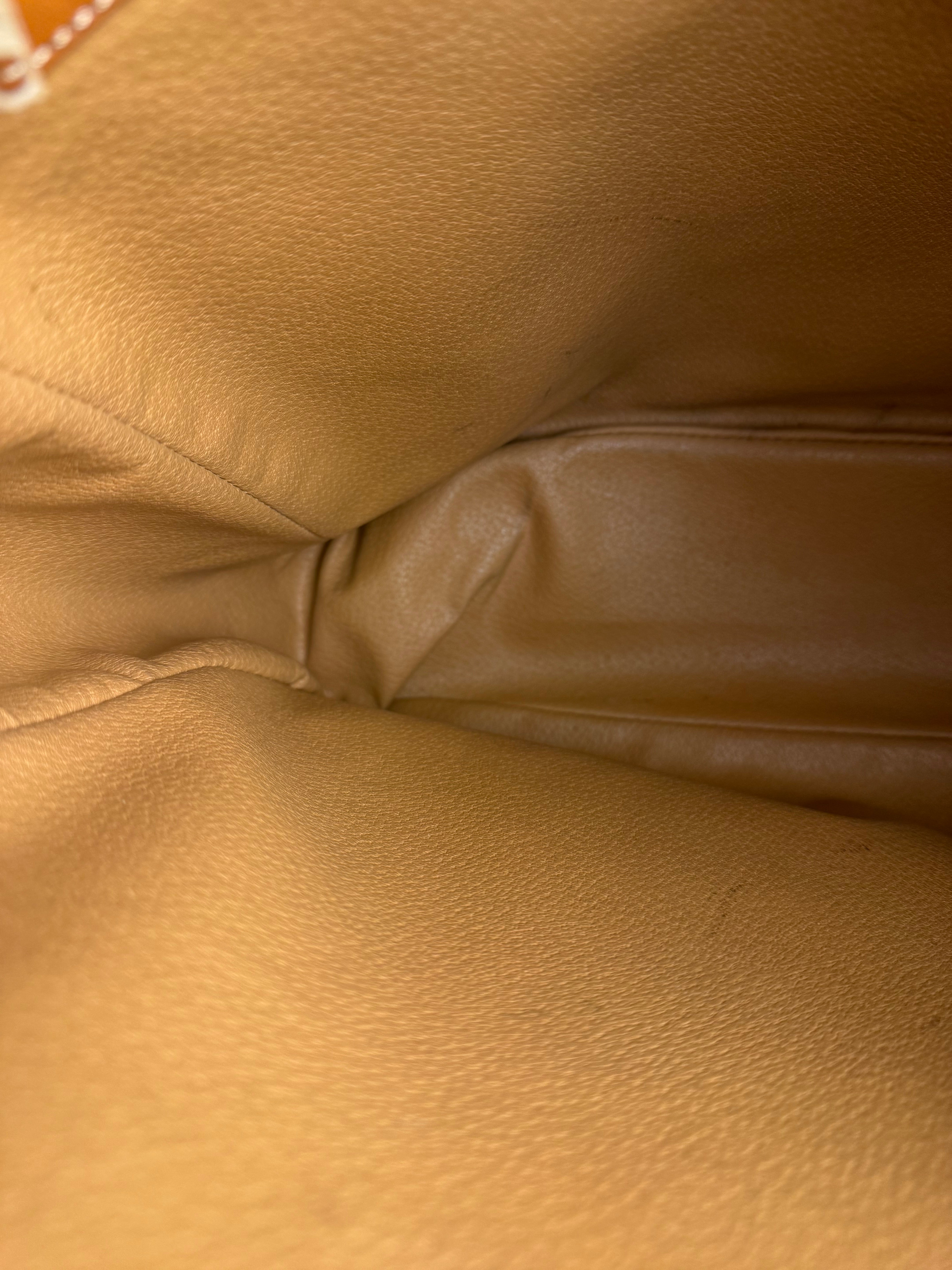 Celine Vintage Macadam Canvas Shoulder Tote