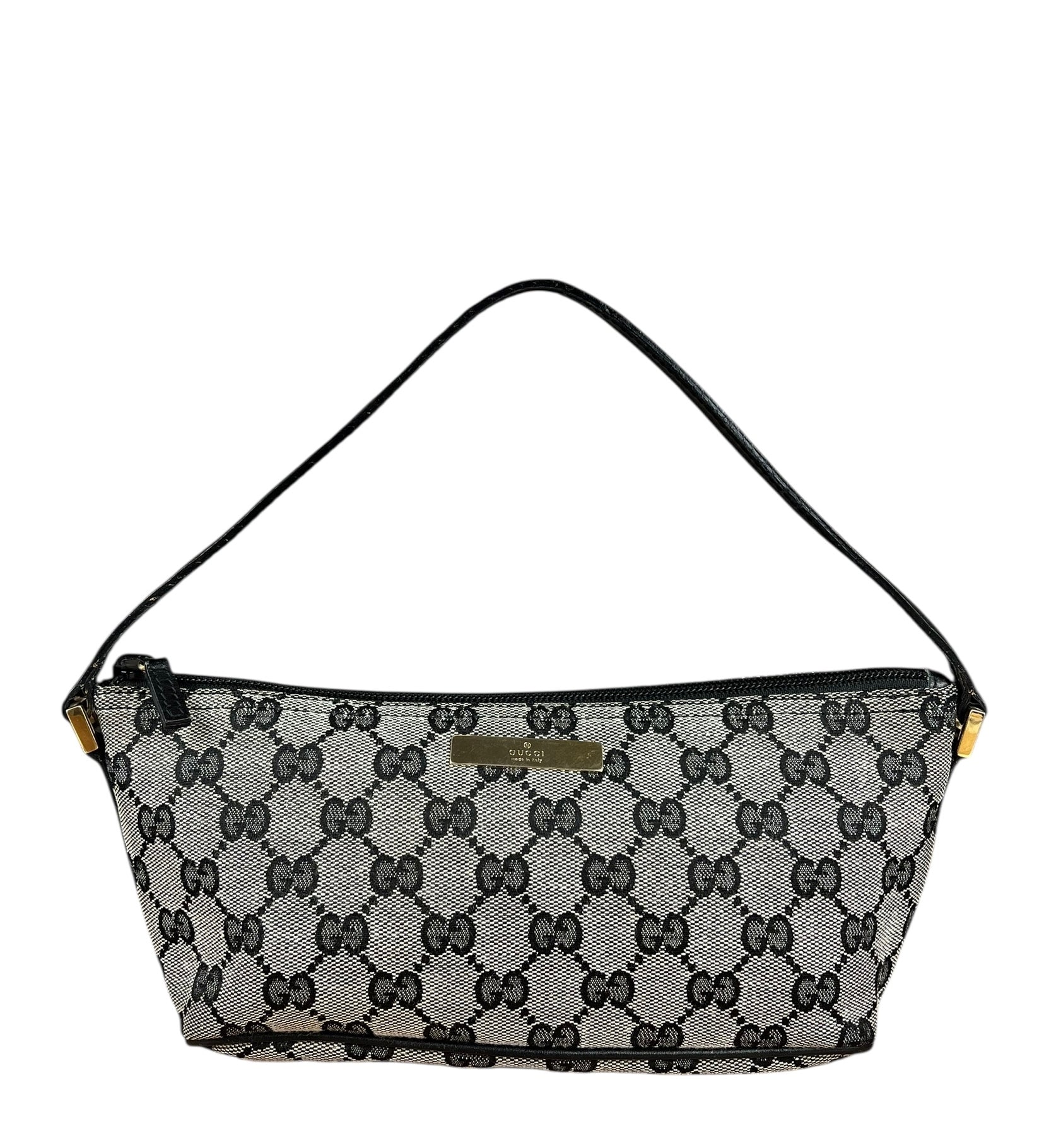 Gucci GG Canvas Pochette Black