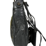 Balenciaga Black Moto Crossbody Bag